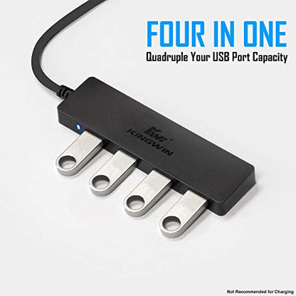 Kingwin 4-Port USB 3.0 Hub KWUC-HUB-4U3
