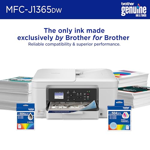 Brother MFC-J1365DW Inkjet Printer, 1200 x 6000 dpi, Multifunction