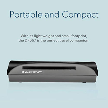 AMBIR DocketPORT 667 600dpi USB Business Card Scanner