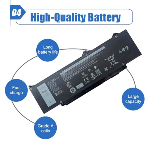 Dentsing 54Wh DR02P Laptop Battery 11.4V 4623mAh Li-ion