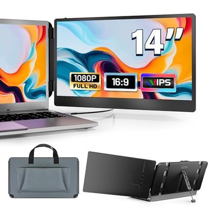 domyfan 14.1" S1 FHD 1080p 60Hz IPS Monitor