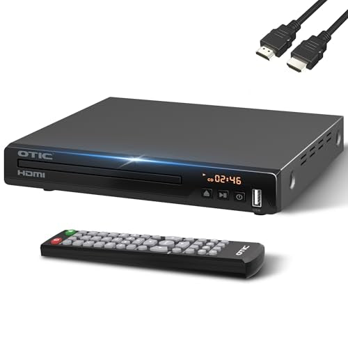 OTIC Compact Multiple Format Media Player HDMI 1080p Resolution