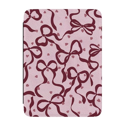 Casely 7-inch Kindle Case | Coquette Crush | Non-Slip Grip | Auto Sleep/Wake Function | Vegan Leather