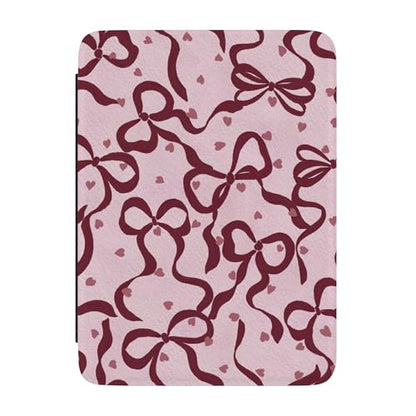 Casely 7-inch Kindle Case | Coquette Crush | Non-Slip Grip | Auto Sleep/Wake Function | Vegan Leather