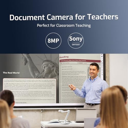INSWAN 3" INS-1 8MP Document Camera with Video Capture