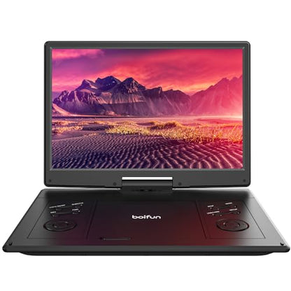 BOIFUN 14.1" BFN-142US 1280x800 Portable DVD Player