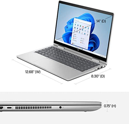 HP 14 inch x360 1920 x 1080 IPS Touchscreen Laptop Intel Core i5-1335U 8GB RAM 512GB SSD
