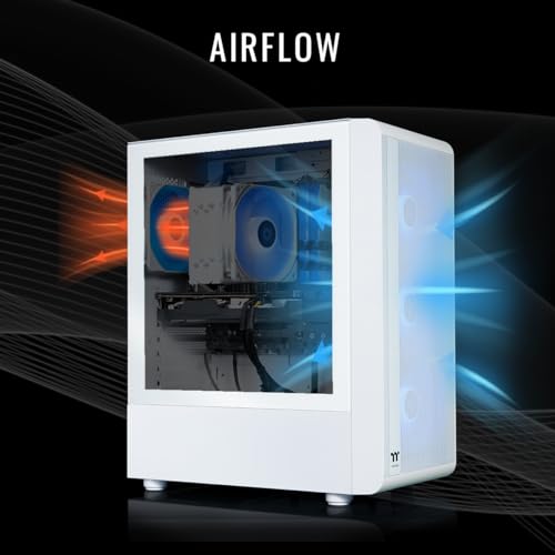 Thermaltake Quartz i1460 S2QT-B760-560-LCS Intel Core i5-14400F 1920x1080 Air Cooler Tower PC