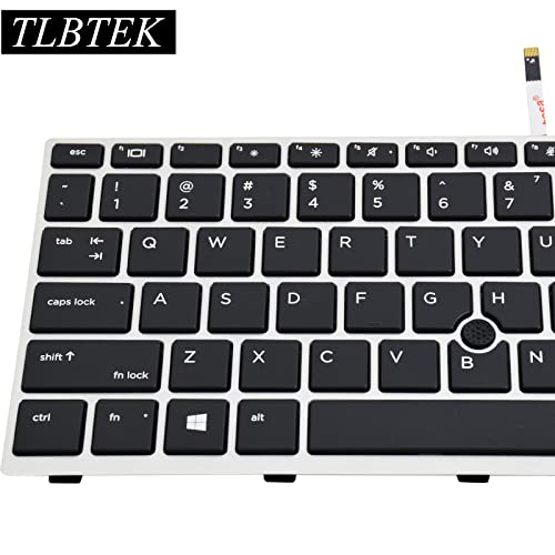 TLBTEK 104 Keys QWERTY Single Color Backlit Keyboard USB Powered Gray