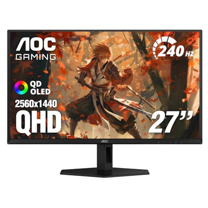 AOC 27" Q27GAZD QHD 2560x1440 240Hz QD OLED Monitor