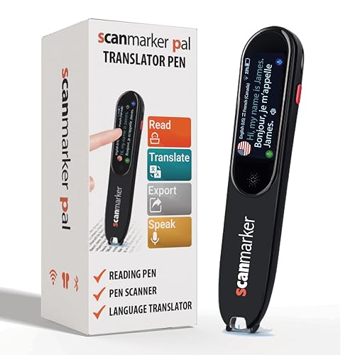 Scanmarker 0.2 Ounces Pal Text Scanner Bluetooth 600 dpi USB
