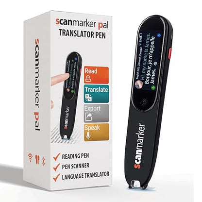 Scanmarker 0.2 Ounces Pal Text Scanner Bluetooth 600 dpi USB