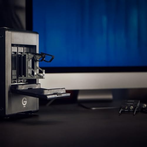 SanDisk Professional 80TB G-RAID Shuttle 4 External Hard Drive with Thunderbolt 3 Connectivity