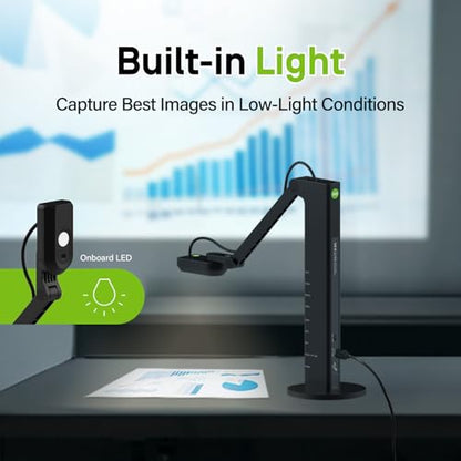 IPEVO VZ-R Ultra Document Camera 13MP 4096x3072 HDMI-USB