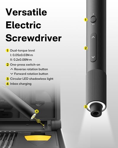 HOTO 48-Piece Precision Screwdriver Set QWLSD012