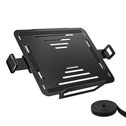 monTEK 12-18 Inch Laptop Tray - Heavy-Duty Steel Wall and Desk Mount, VESA 75x75/100x100