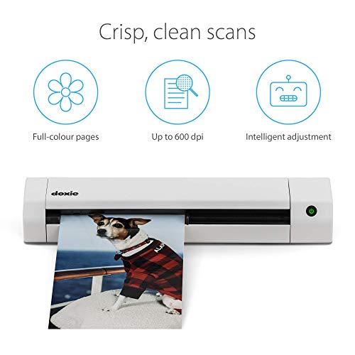 Doxie 12.2" Go SE Receipt Scanner 600dpi
