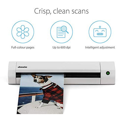 Doxie 12.2" Go SE Receipt Scanner 600dpi