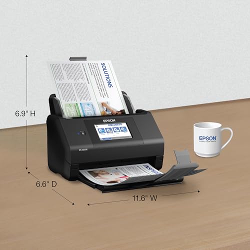 Epson WorkForce ES-580W 300 dpi Document Scanner