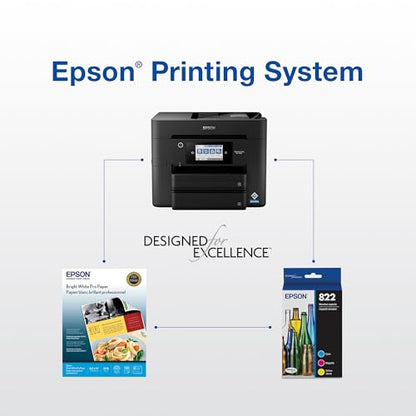 Epson 822 1200 Page Yield Genuine Ink Cartridge T822XL120-S Black