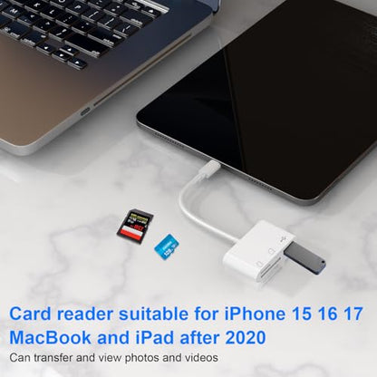 YGKSAA 1.0 Count USB Type C SD Card Reader