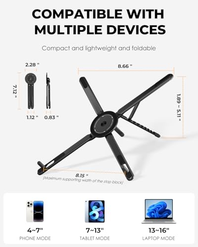 SupeDesk 1.0 Count SD-E05S Adjustable Tripod Laptop Stand