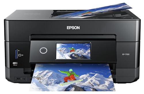 Epson Expression Premium XP-7100 4800 dpi Inkjet Printer with Wireless Connectivity