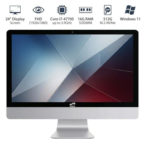 STGSivir 24" FHD i7-4770 1920x1080 Integrated All-in-One Computer
