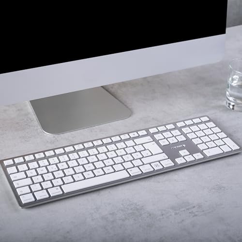 Cherry 17.32x5.12x0.59 inches JK-9110US-1 Wireless Keyboard for Mac