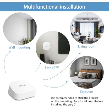 OkeMeeo 1 Pack 786-E7-J1Z Dual-Band Wall Mount Router Bracket