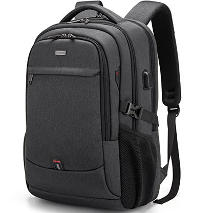 DUSLANG 17 Inch WD-30191 Laptop Backpack for College Travel Water Resistant Polyester Fabric
