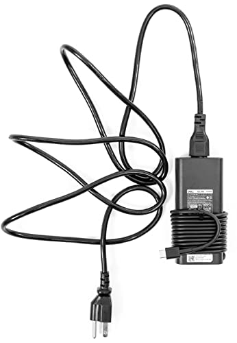 Dell 65W HA65NM190 USB Type C AC Adapter 240V 3.25A 20V DC Wall Mount