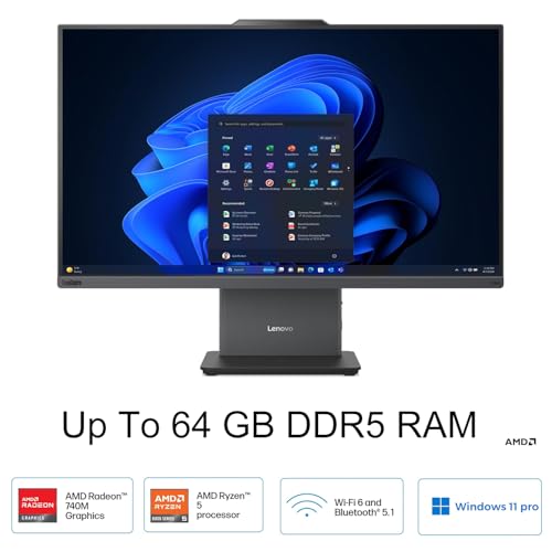 Lenovo 24" TCN24R5 1920x1080 60Hz IPS All-in-One Desktop Computer