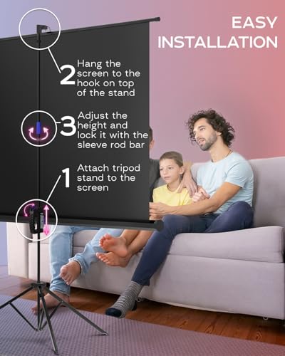 PropVue 100 inch BSP-xxx-xxx-TSB HD Manual Projection Screen