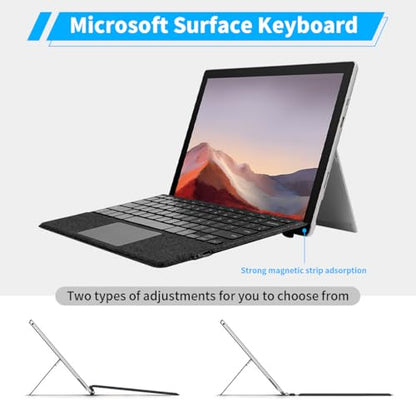 Sooguard Surface Pro Keyboard 11/10/9/8/X Bluetooth Backlit Keyboard with Multi-Touch Trackpad
