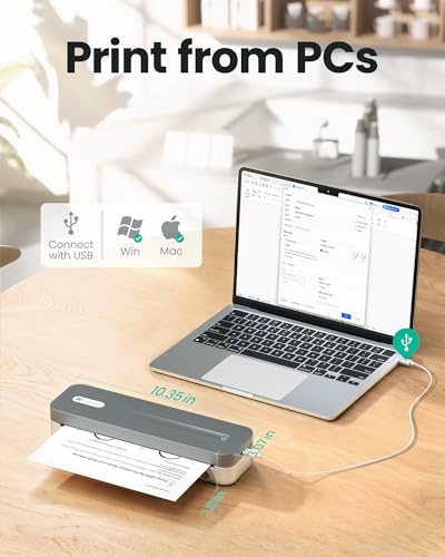 CamScanner P1 Pro CSTPA4300F 300 DPI Monochrome Thermal Printer