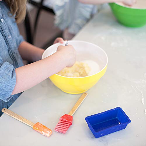 Pop Kids 30-Piece Baking Tools Set for Kids - Includes Baking Pan, Cake Pan - Educational Cooking Supplies