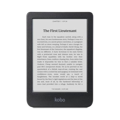 Kobo 6 Inches N365-TP-BK-S-EP 1072x1448 E Ink eReader