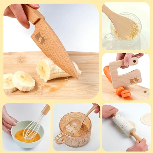 Wooden Kids Safe Knife 1 x 1 x 1 inches, 1.5 pounds, Kitchen & Dining, Kids Baking Supplies