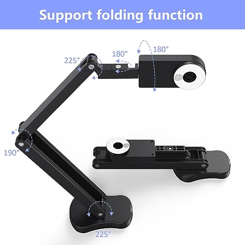 THUSTAND A3 8MP KB-700 4K Document Camera with Automatic Exposure and Dual Microphones