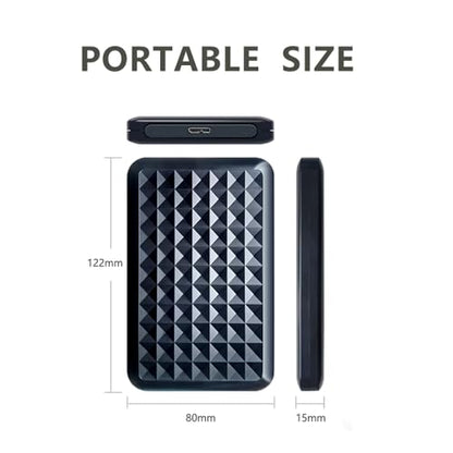 Tianken 1TB TK-EHDLG1030 USB 3.0 External Hard Drive 2.5-Inch