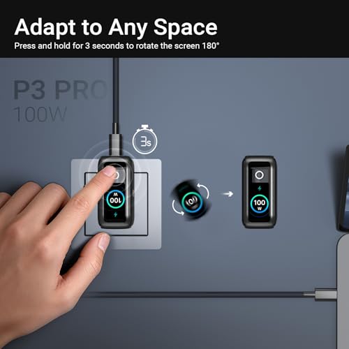 MINIX 100W P5010 Multiport USB Charger (2xUSB-C, 1xUSB-A)