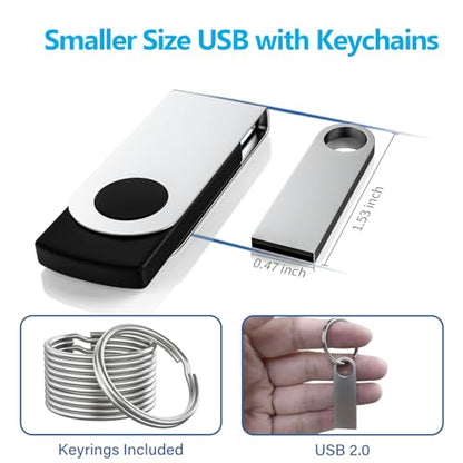 ABLAZE 8GB ZX-10P USB 2.0 Flash Drive 10 Pack Metal