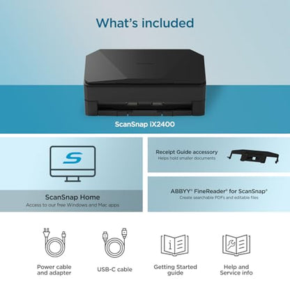 ScanSnap iX2400 Document Scanner 600 dpi USB