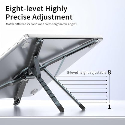 makecatch 7.13x2.28x0.78 inches MC-Stand-01 Adjustable Magnetic Laptop Stand