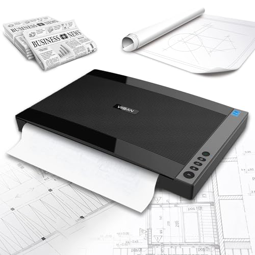 VIISAN A3 3120 Document Scanner – 1200 DPI, USB, 48 bits_per_pixel, 320 Grams, Scanning Speed of 8 Sec
