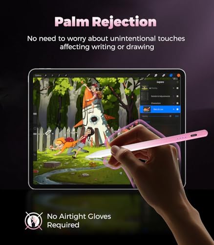 CMARS Stylus Pen for iPad 6th-11th Generation - Gradient Pink
