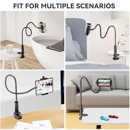 KDD Tower Model 750S+022 Black Adjustable Tablet Stand