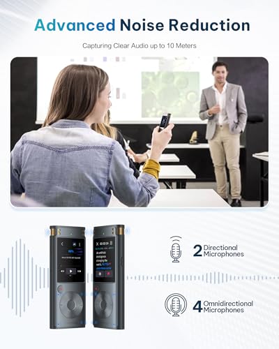 iFLYTEK 3 Inch 302Pro 8GB USB 2.0 Digital Voice Recorder