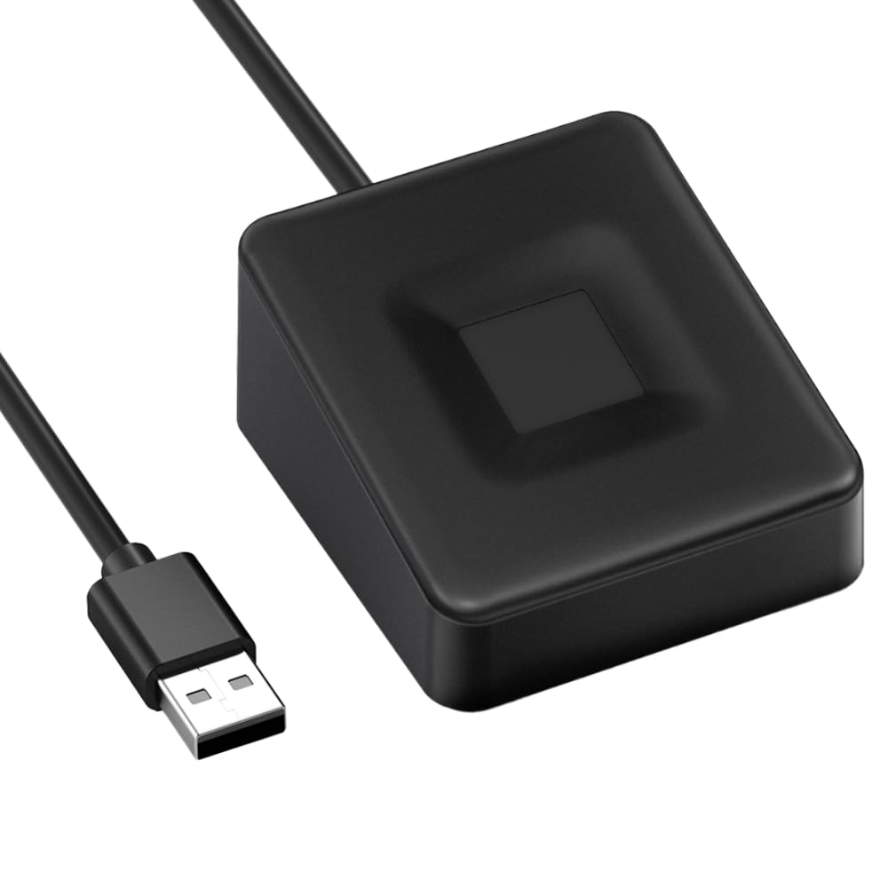 TEC 1 Count TE-FPA-CA1 USB Powered Biometric Fingerprint Scanner 360° Recognition